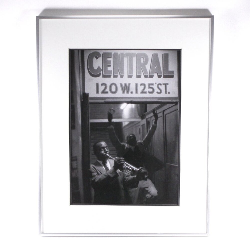 Vintage William Claxton framed print Cootie Williams central ballroom Harlem,